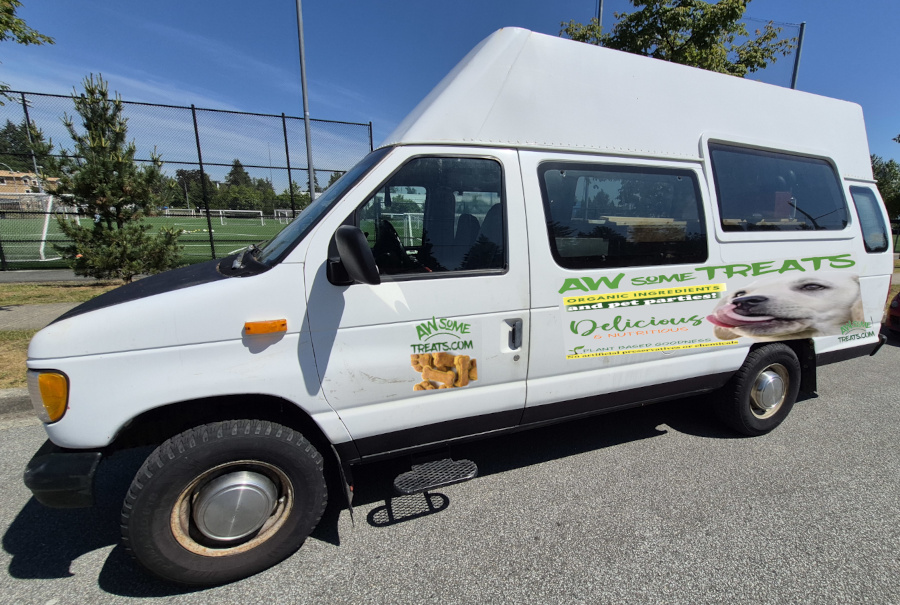 Awsome Treats mobile van community visits schedule